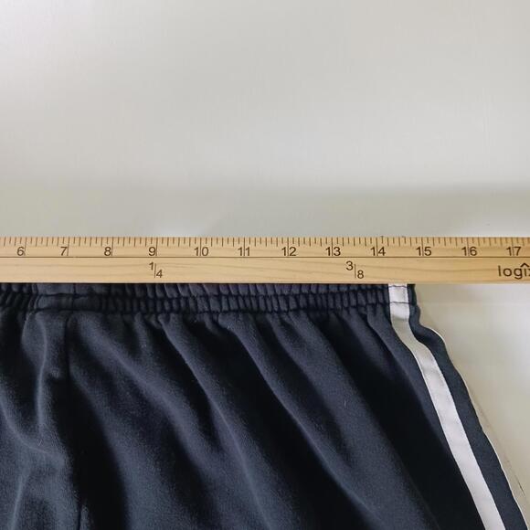 Adidas GD5471 Men's Black/White 3 Stripe Fleece Jogger Sweatpants Size L (30×30) - Picture 10 of 16